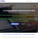 <div class="sponsor-tag" style="font-size:13px; color:#777; font-weight:bold; margin-bottom:6px;">
            Artykuł sponsorowany
        </div>Kseropak Kraków