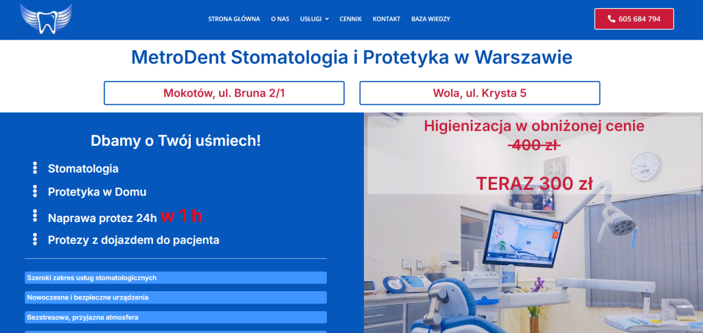 <div class="sponsor-tag" style="font-size:13px; color:#777; font-weight:bold; margin-bottom:6px;">
Artykuł sponsorowany
</div>MetroDENT Stomatologia i Protetyka