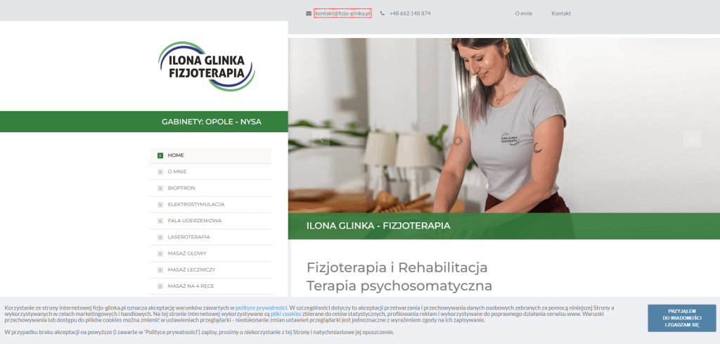 <div class="sponsor-tag" style="font-size:13px; color:#777; font-weight:bold; margin-bottom:6px;">
Artykuł sponsorowany
</div>mgr Ilona Glinka, Fizjoterapeuta