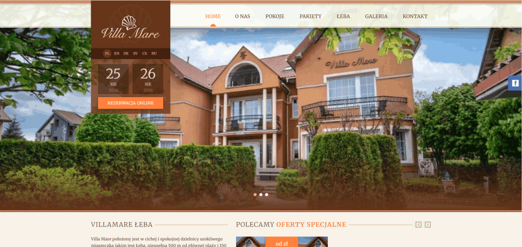 <div class="sponsor-tag" style="font-size:13px; color:#777; font-weight:bold; margin-bottom:6px;">
Artykuł sponsorowany
</div>Villa Mare Łeba