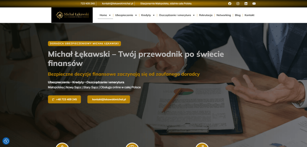 <div class="sponsor-tag" style="font-size:13px; color:#777; font-weight:bold; margin-bottom:6px;">
Artykuł sponsorowany
</div>Michał Łękawski – Doradztwo finansowe